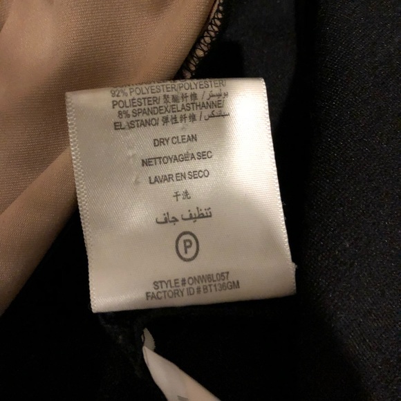 BCBGMaxAzria Bodycon Dress With Mesh Detailing Size: Small - Picture 5 of 9